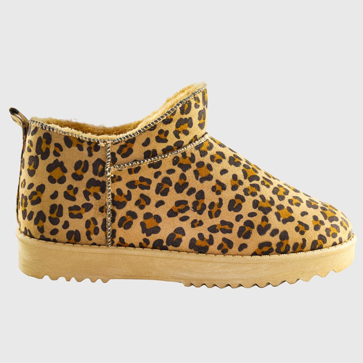DINASTELLA - Botin get up bajo leopard Camel Danicolle