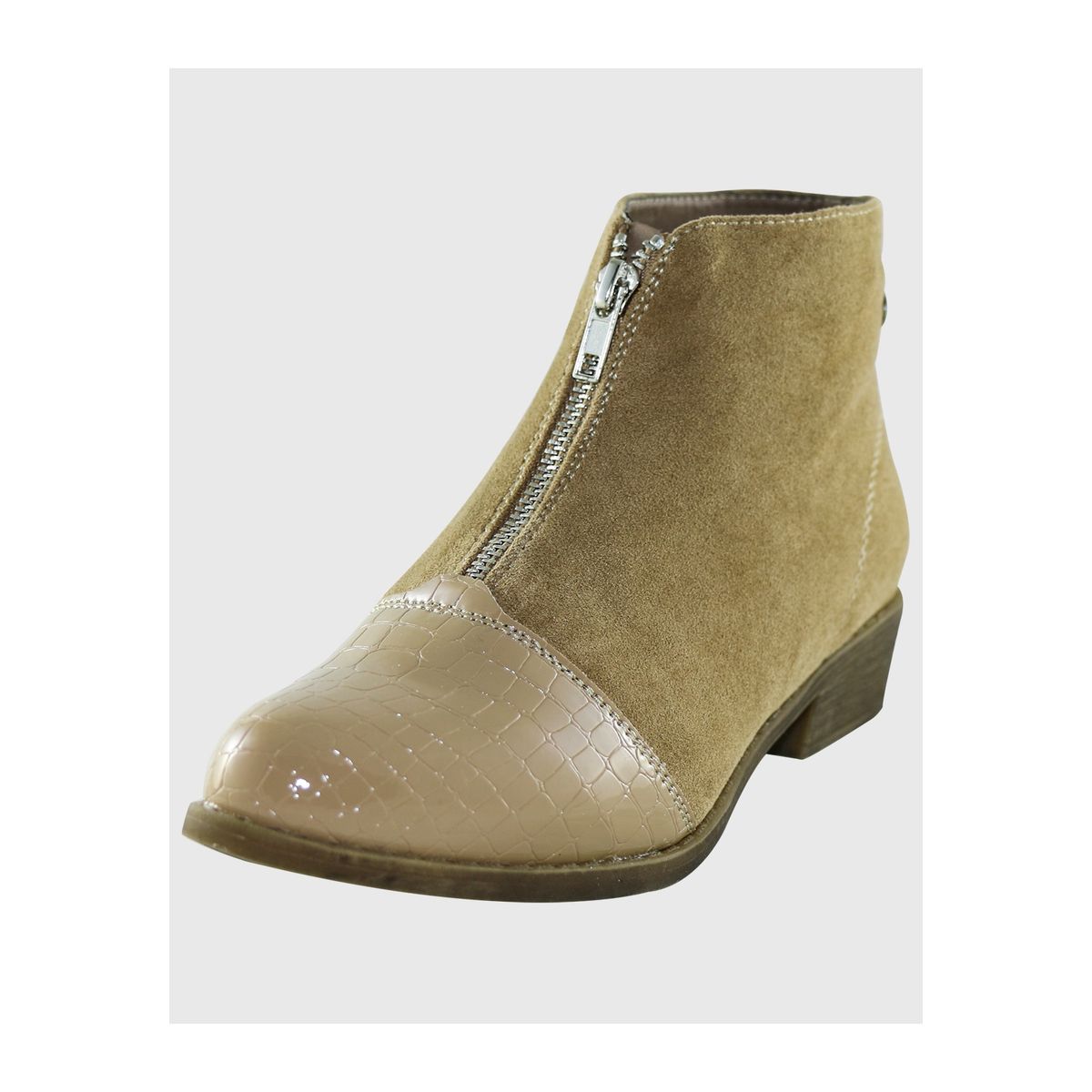 DINASTELLA - Botin punta Croco Khaki Danicolle