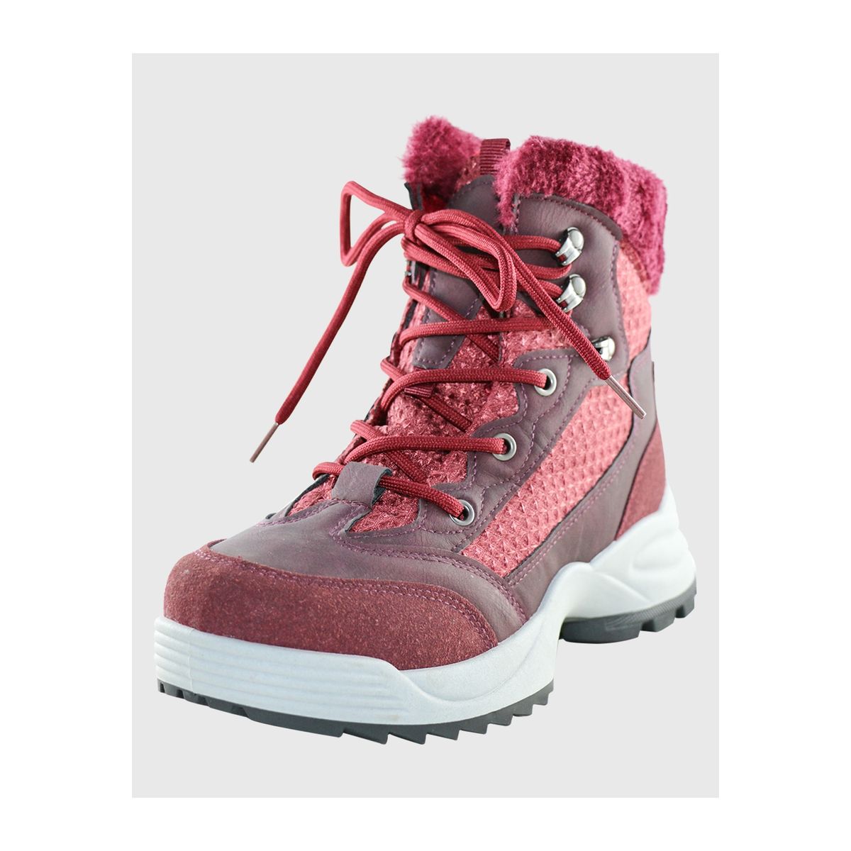 DINASTELLA - Botin furry Rojo Danicolle