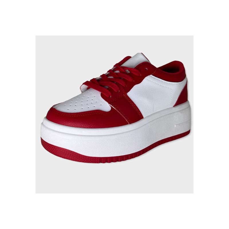 DINASTELLA - Zapatilla skate urbana Roja Danicolle