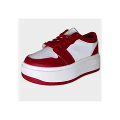 DINASTELLA - Zapatilla skate urbana Roja Danicolle