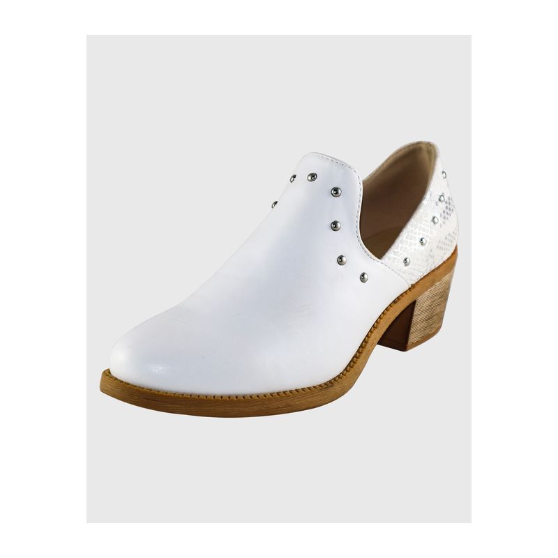 DINASTELLA - Botin artwork blanco Danicolle