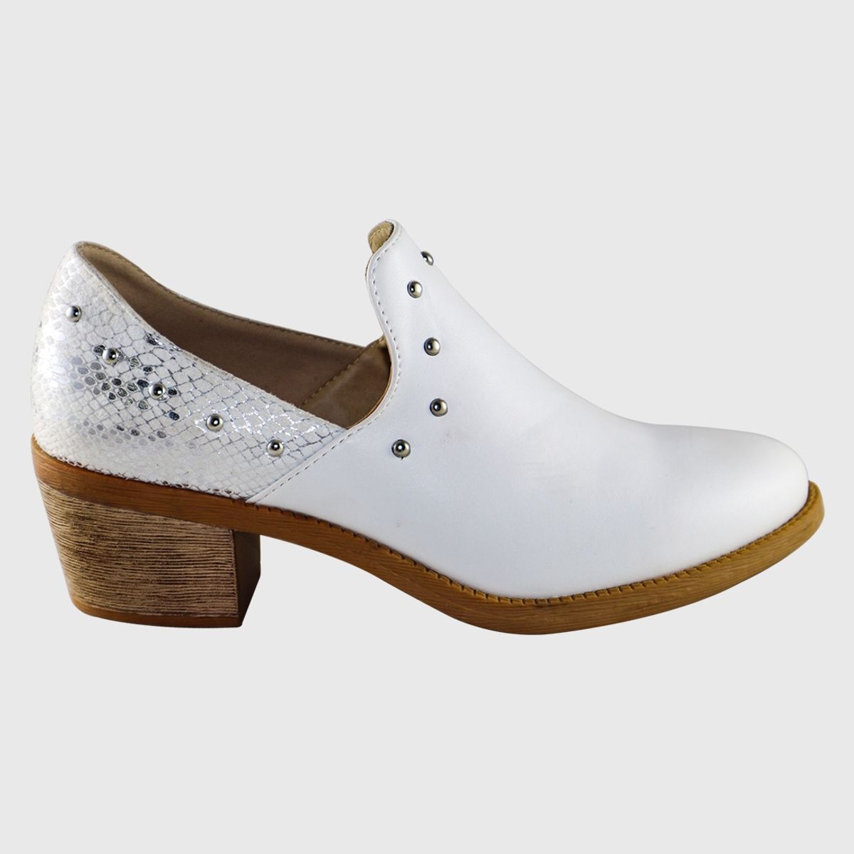 DINASTELLA - Botin artwork blanco Danicolle