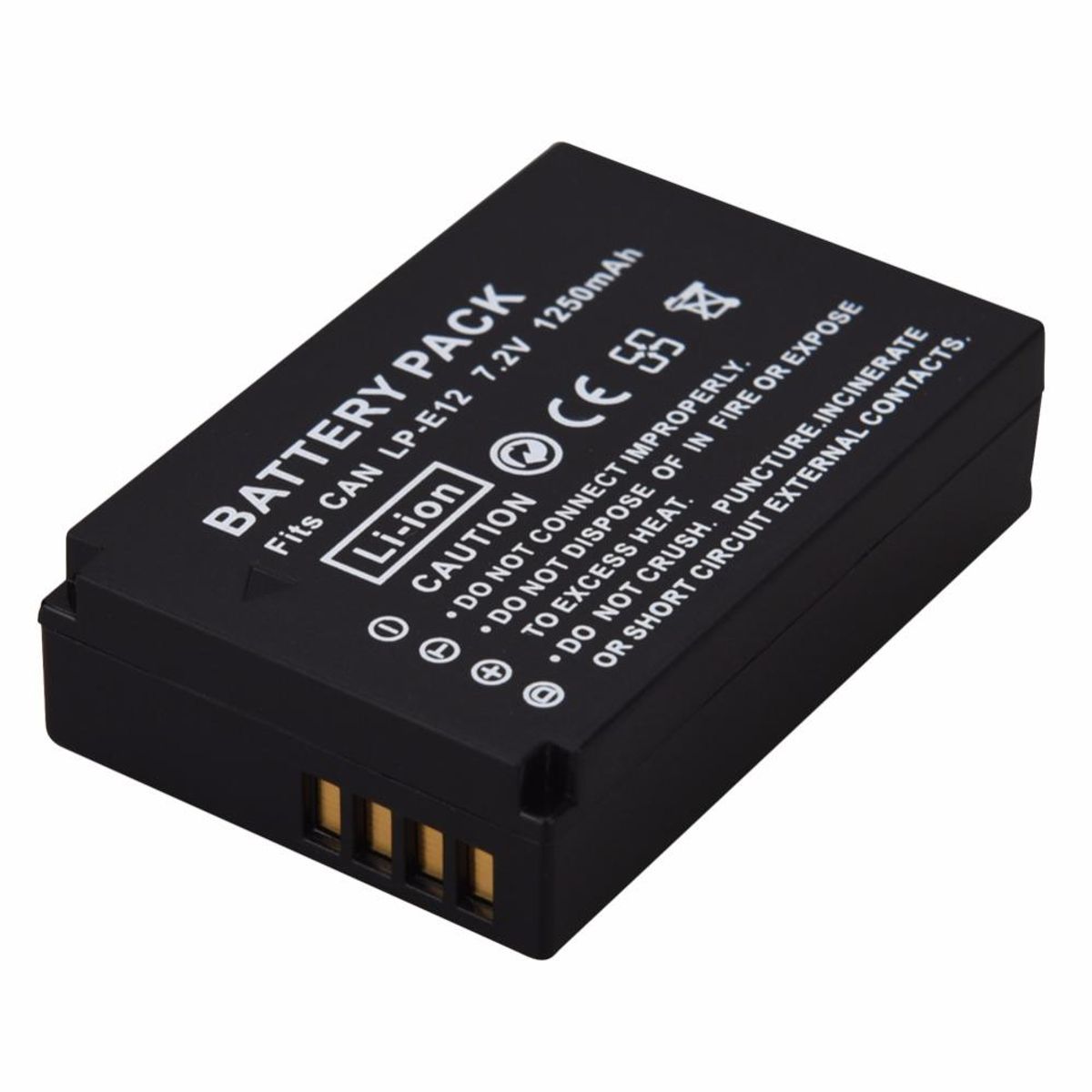 GENERICO - Iluminus Batería LP-E12 Para Cámaras Canon