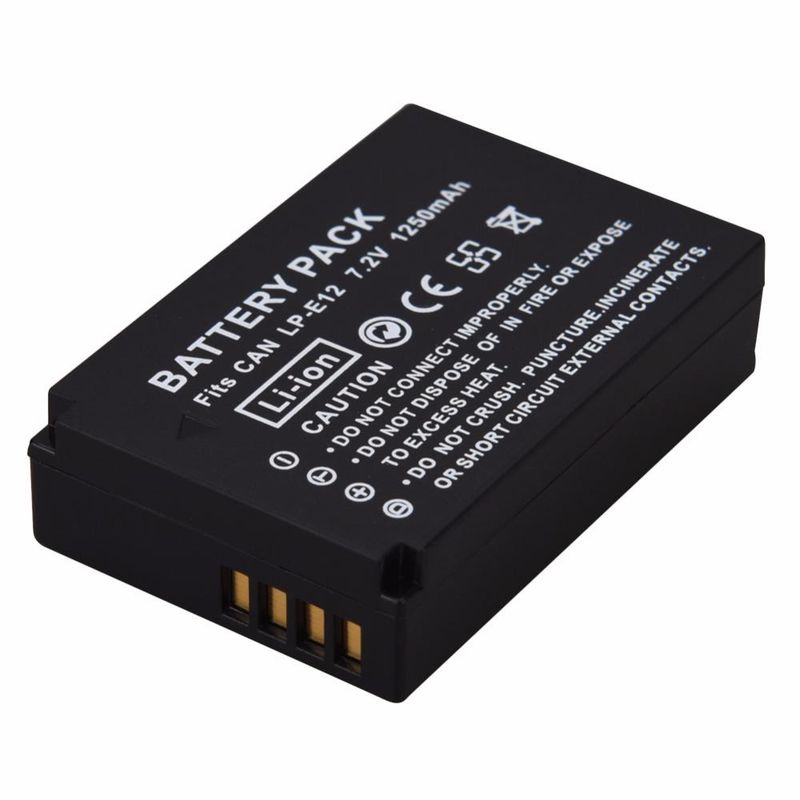 GENERICO - Iluminus Batería LP-E12 Para Cámaras Canon