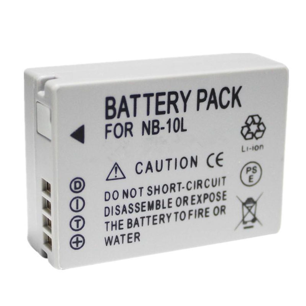 GENERICO - Iluminus Batería NB-10L Para Cámaras Canon