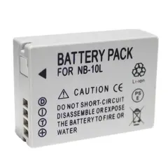 GENERICO - Iluminus Batería NB-10L Para Cámaras Canon