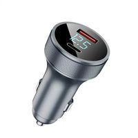 Cargador Auto Para iPhone 12 13 14/Samsung- Tipo C PD 54w Carga Rápida