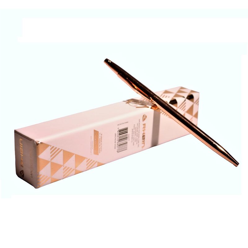 RHEIN - Bolígrafo metálico Rose Gold Regalo