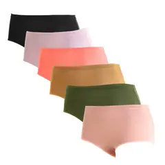 GIOVACCHINO - Pack de 6 Calzon Tiro Alto Bambú.