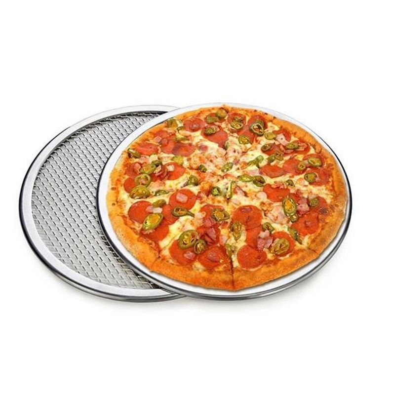 IMAHE - Rejilla Pizza Aluminio 30 Cm IMAHE