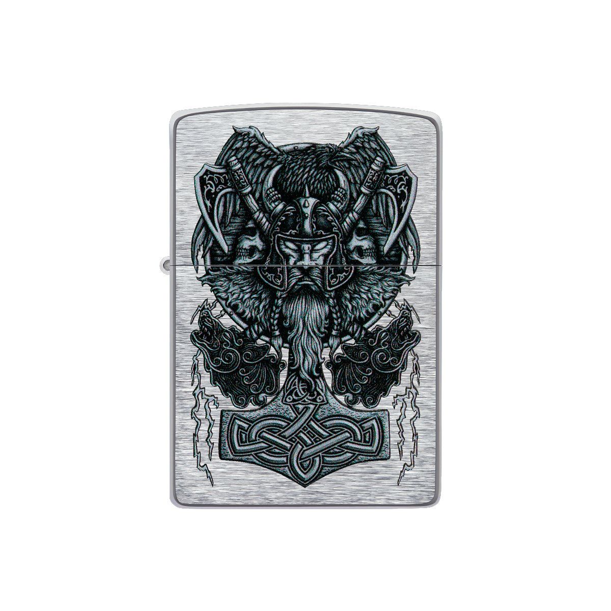 ZIPPO - Encendedor Zippo Viking Design Plateado ZP49777