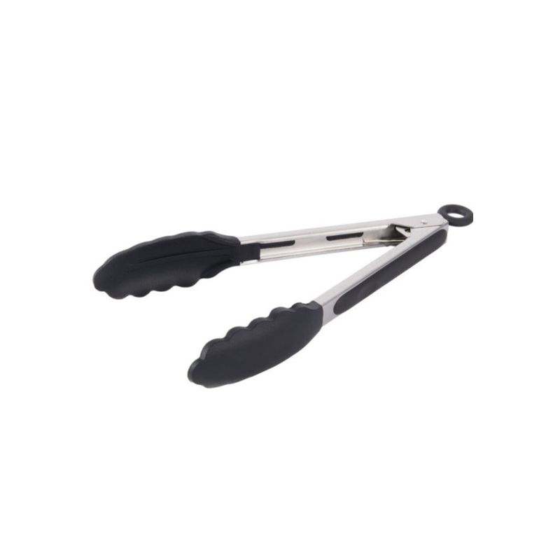 IMAHE - Tenaza Acero Inox Con Punta De Silicona 23 Cm IMAHE