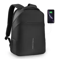 GENERICO - Mochila Impermeable Ejecutiva con puerto Usb Notebook Mark Ryden