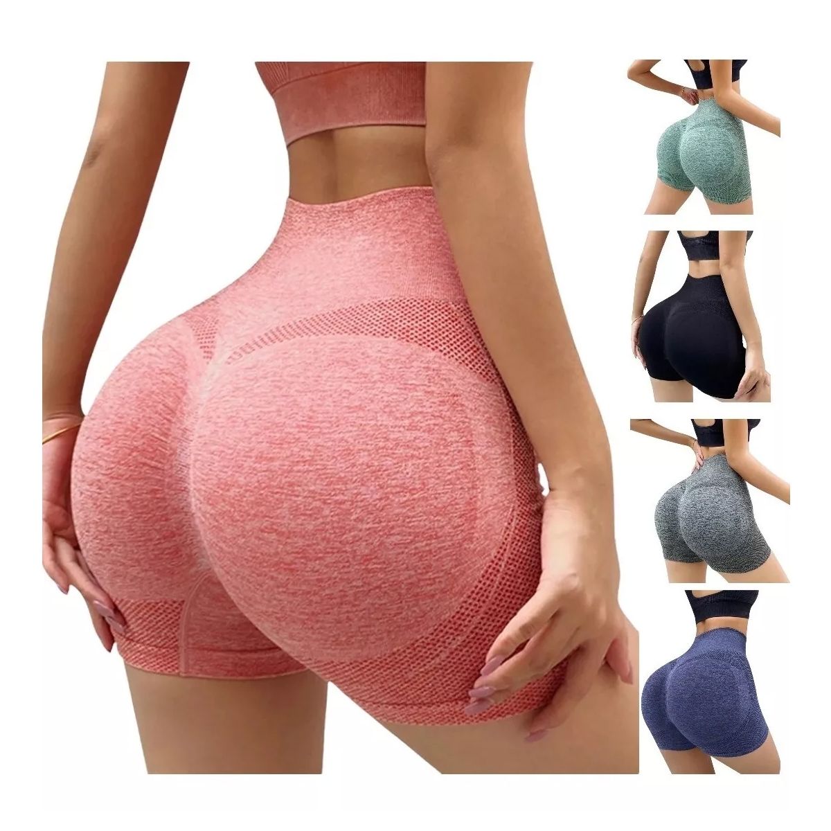 EVERSO - Pack De 12 Shorts Deportivos para Mujer Colores Surtidos