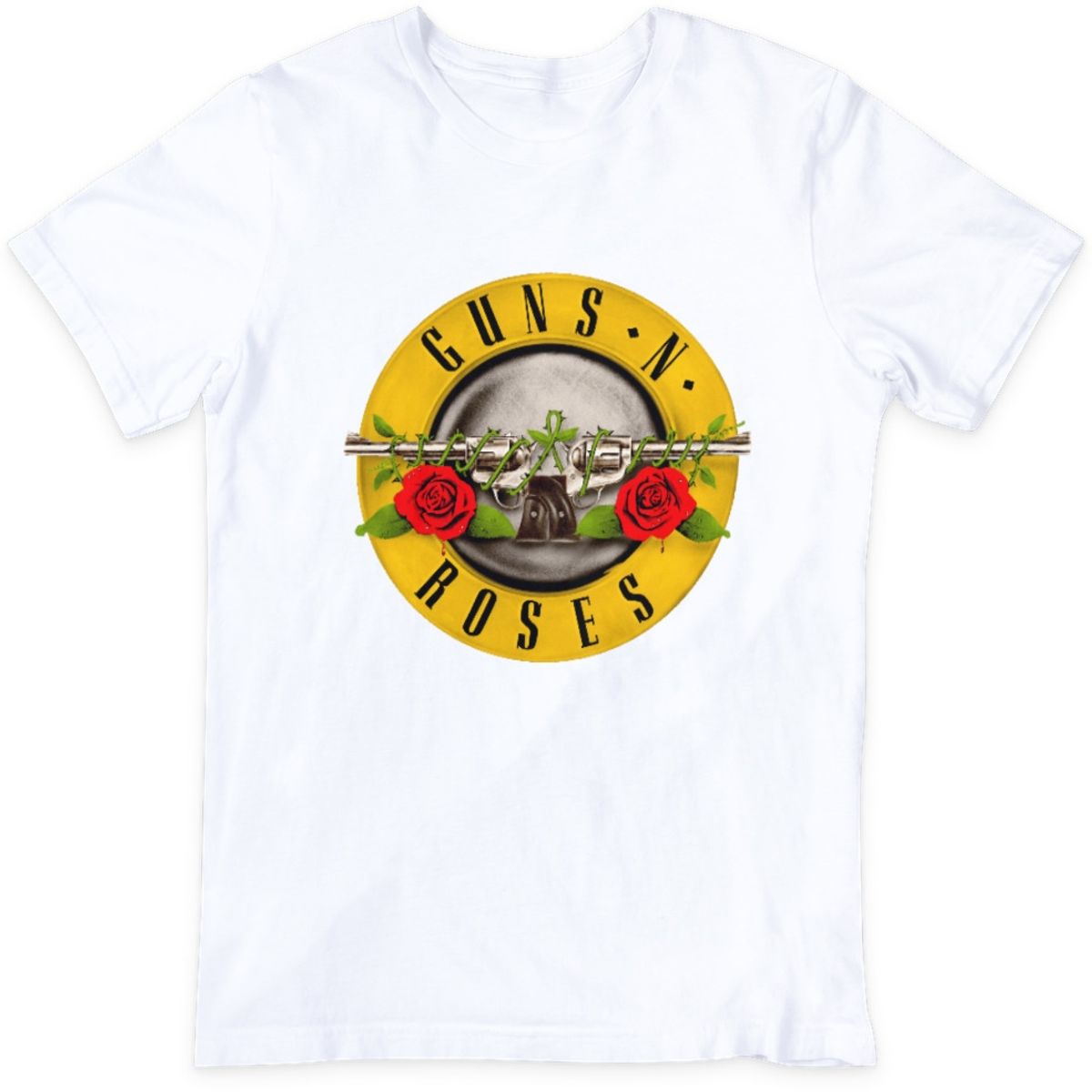 GENERICO - Polera Guns N Roses Rock Estampada Unisex Niños y Adultos