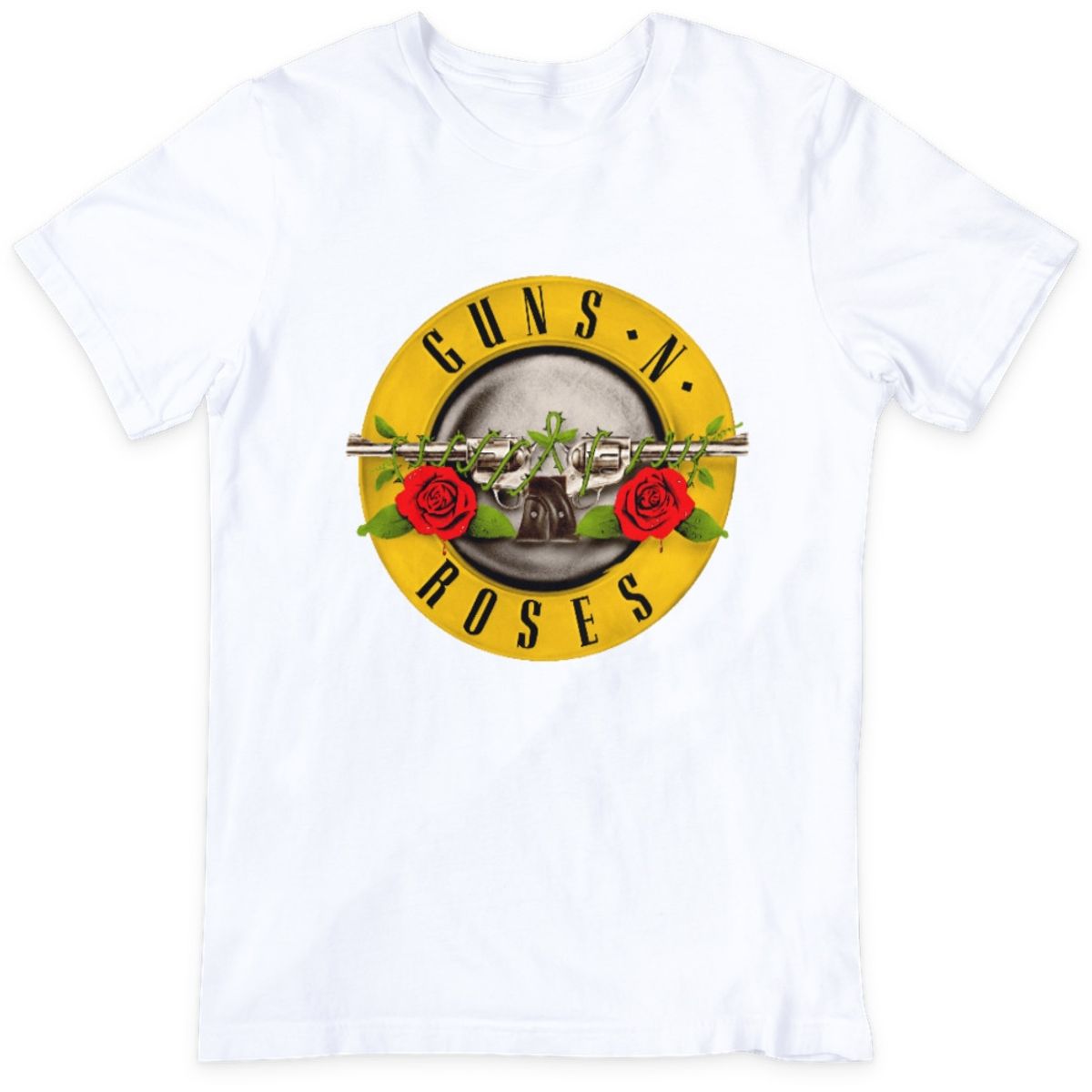 GENERICO - Polera Guns N Roses Rock Estampada Unisex Niños y Adultos