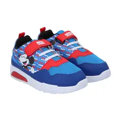 MICKEY MOUSE - ZAPATILLA DEPORTIVA CON LUCES MICKEY AZUL