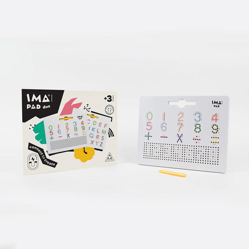 IMAPAD - Imapad Juego Duo Letras y Números