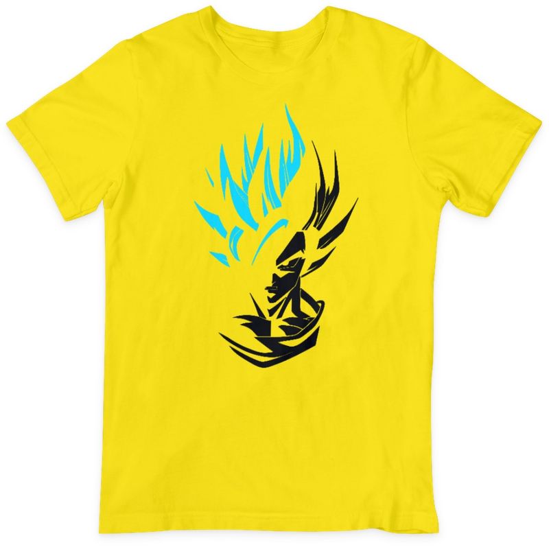 GENERICO - Polera Estampada Dragon Ball Ultra Instinto Goku Estampada Unisex 1
