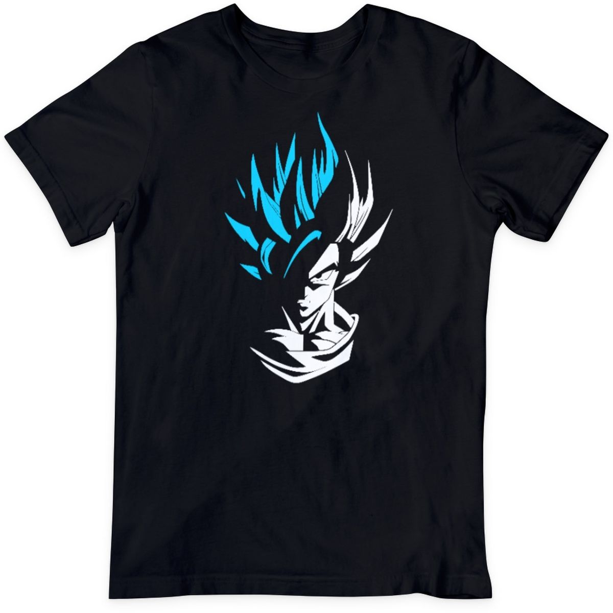 GENERICO - Polera Estampada Dragon Ball Ultra Instinto Goku Estampada Unisex 1