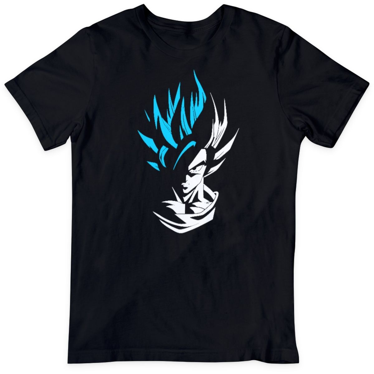 GENERICO - Polera Estampada Dragon Ball Ultra Instinto Goku Estampada Unisex 1