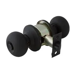 ODIS - Cerradura Cilíndrica 206 Dormitorio - Negro