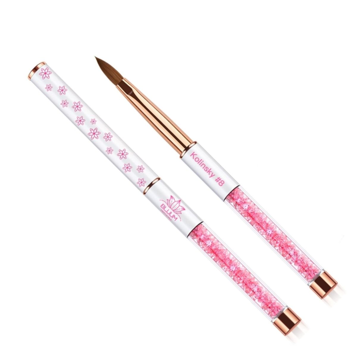 BLUUM - Pincel Kolinsky Nº8 Bluum Uso Profesional Uñas Acrilicas…