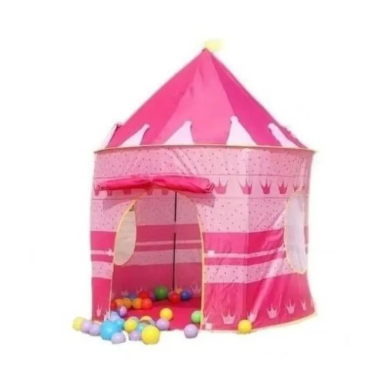 GENERICO - Carpa Castillo Infantil Niñas Rosada