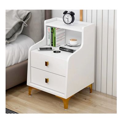 Imagen 2 del producto Velador 2 Niveles Con Cargador Inalambrico 40*34*58 Homer