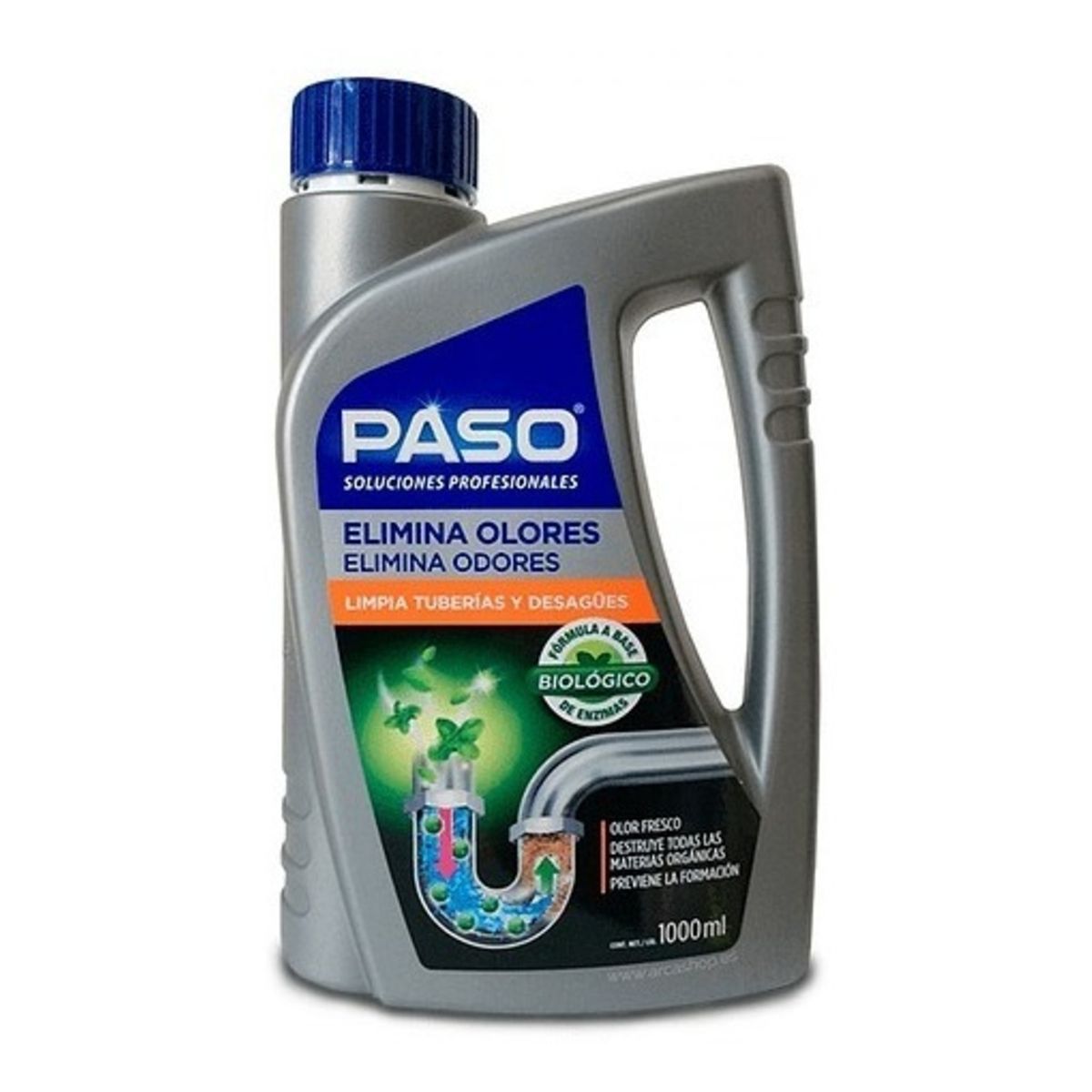 GENERICO - Desatascador Biologico Preventivo Paso 1 Lt PASO