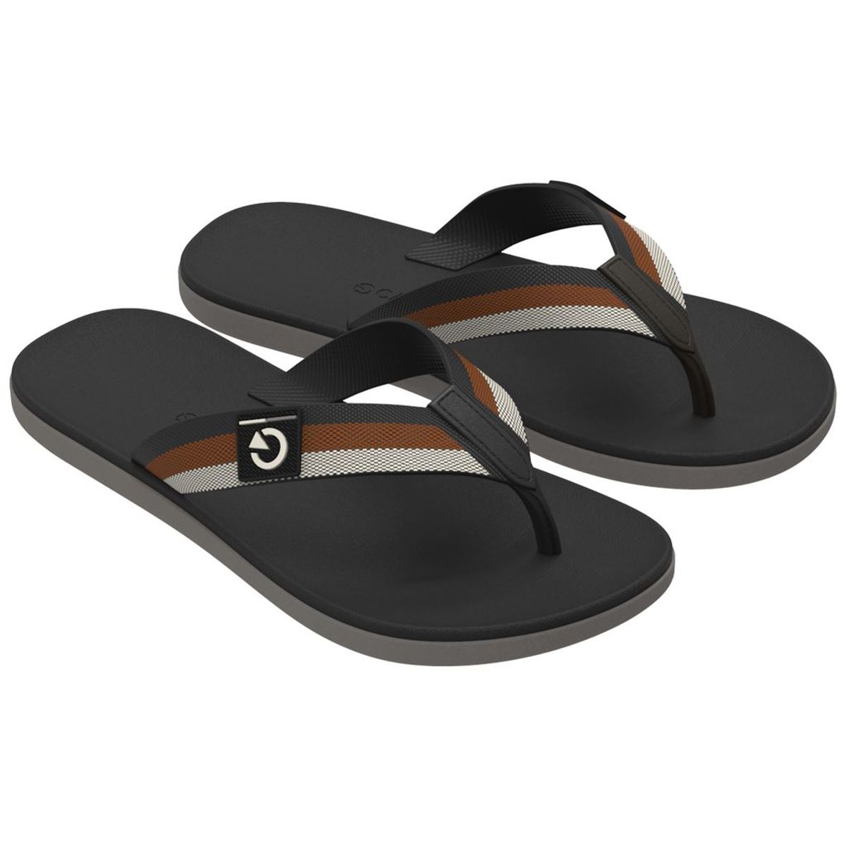 CARTAGO - Sandalia Hombre Negro Dublin 062 Cartago