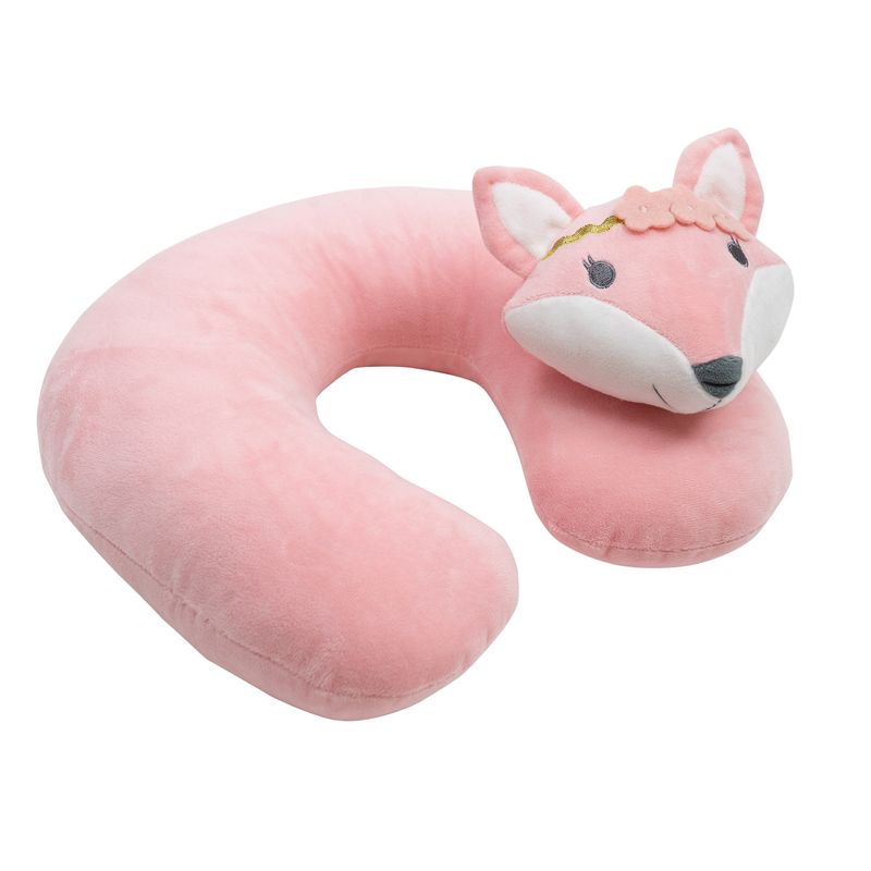 BAMBINO - Cojin Apoyacabeza Bambino Creations Zorrita Fucsia