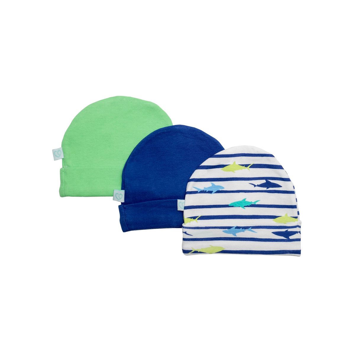 BAMBINO - Set De Gorritos Shark Lineas