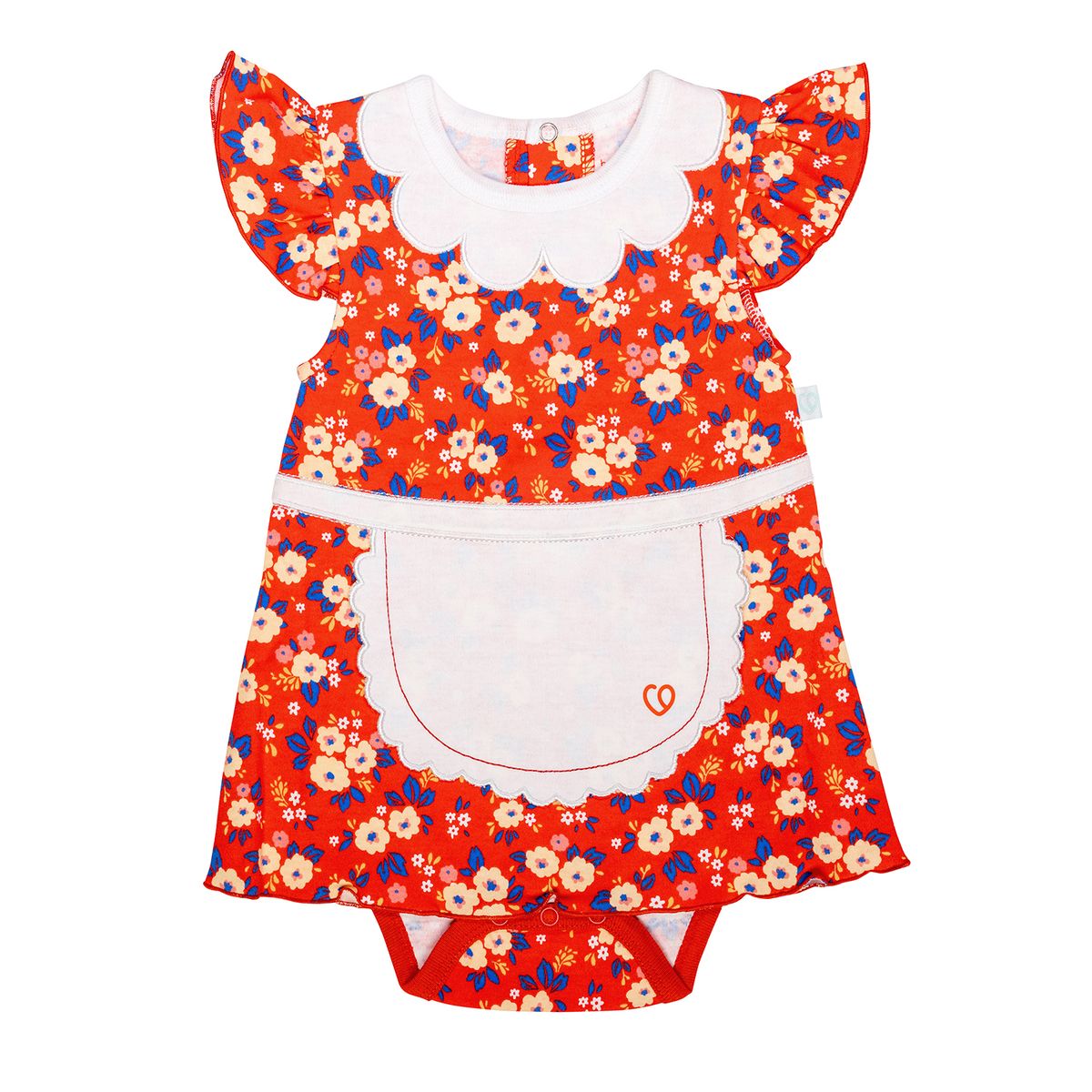 BAMBINO - Body Huasita Chile Rojo Niña