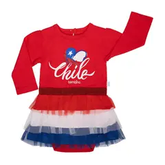 BAMBINO - Body Chile Rojo Chile Niña