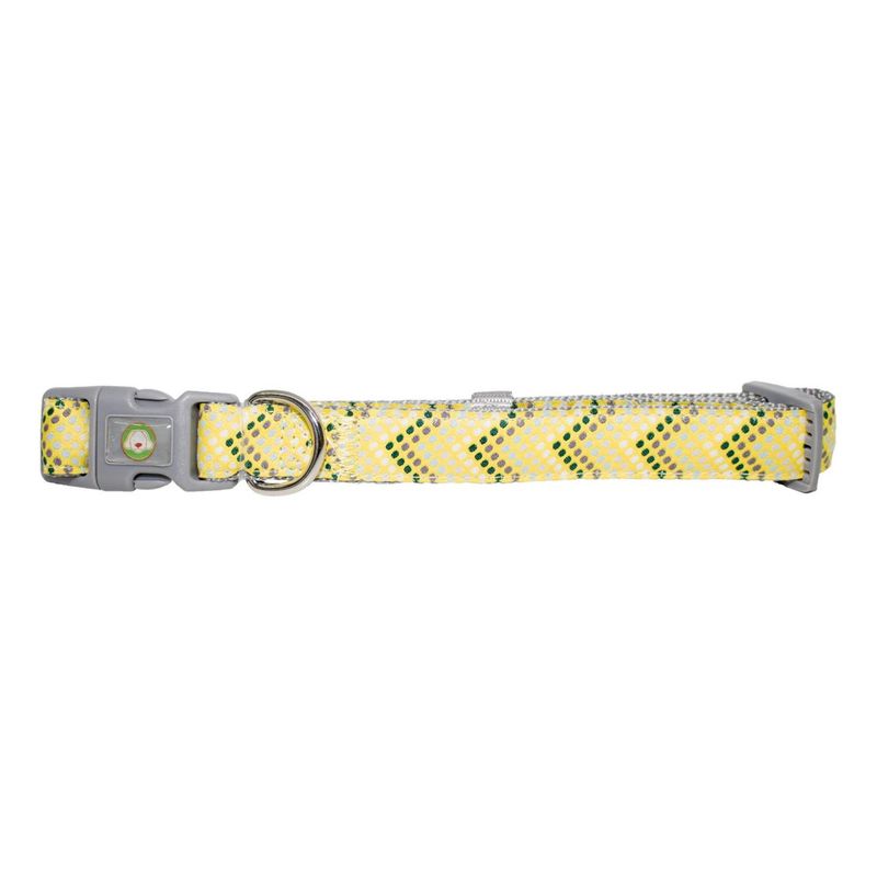 MASCAN - Collar Perro Puntitos S Amarillo Mascan