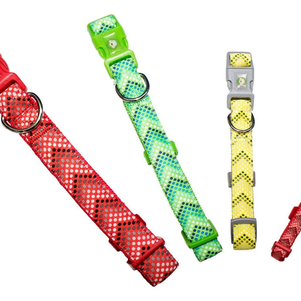 MASCAN - Collar Perro Puntitos S Amarillo Mascan