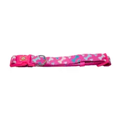 MASCAN - Collar Huesos Perro L Fucsia
