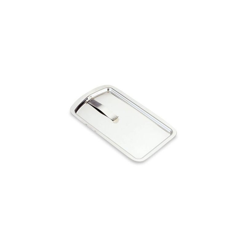 GENERICO - Bandeja Propina Acero Inox 14 X 22 Cm..