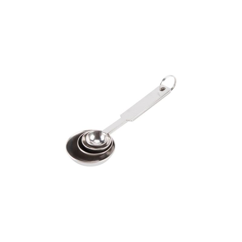 JEWEL - JUEGO DE CUCHARAS MEDIDORAS ACERO INOX JEWEL.