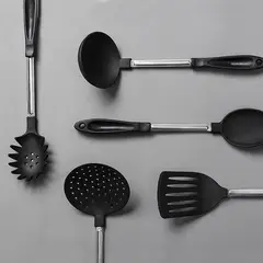 IMAHE - JUEGO DE UTENSILIOS 5PCS + BARRA