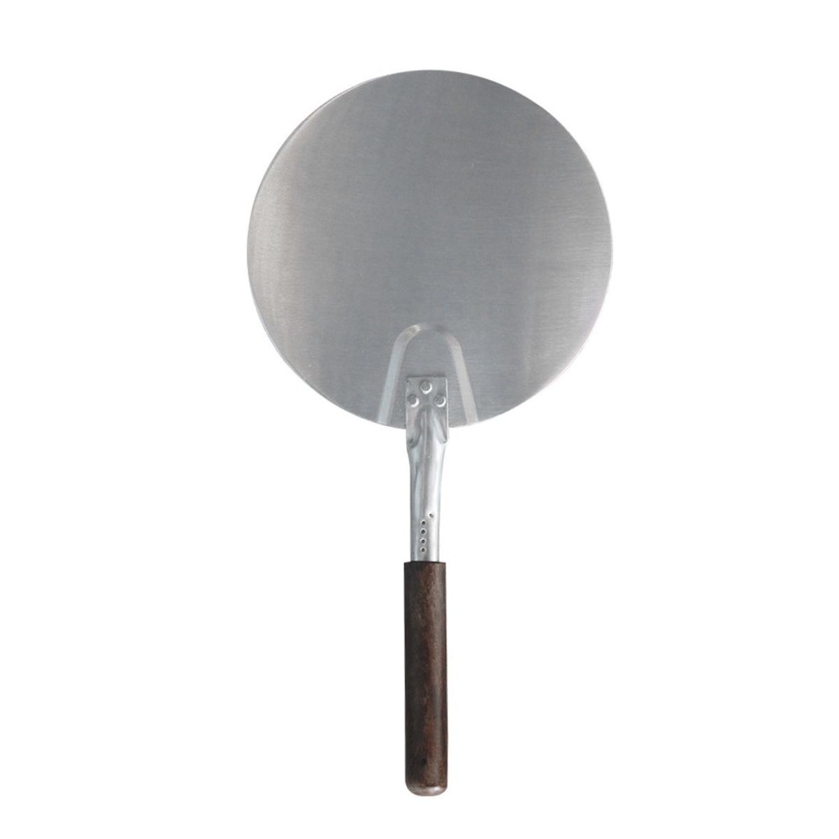 IMAHE - PALA PIZZA REDONDA 30 CM. ACERO INOX CON MANGO 23 CM IMAHE