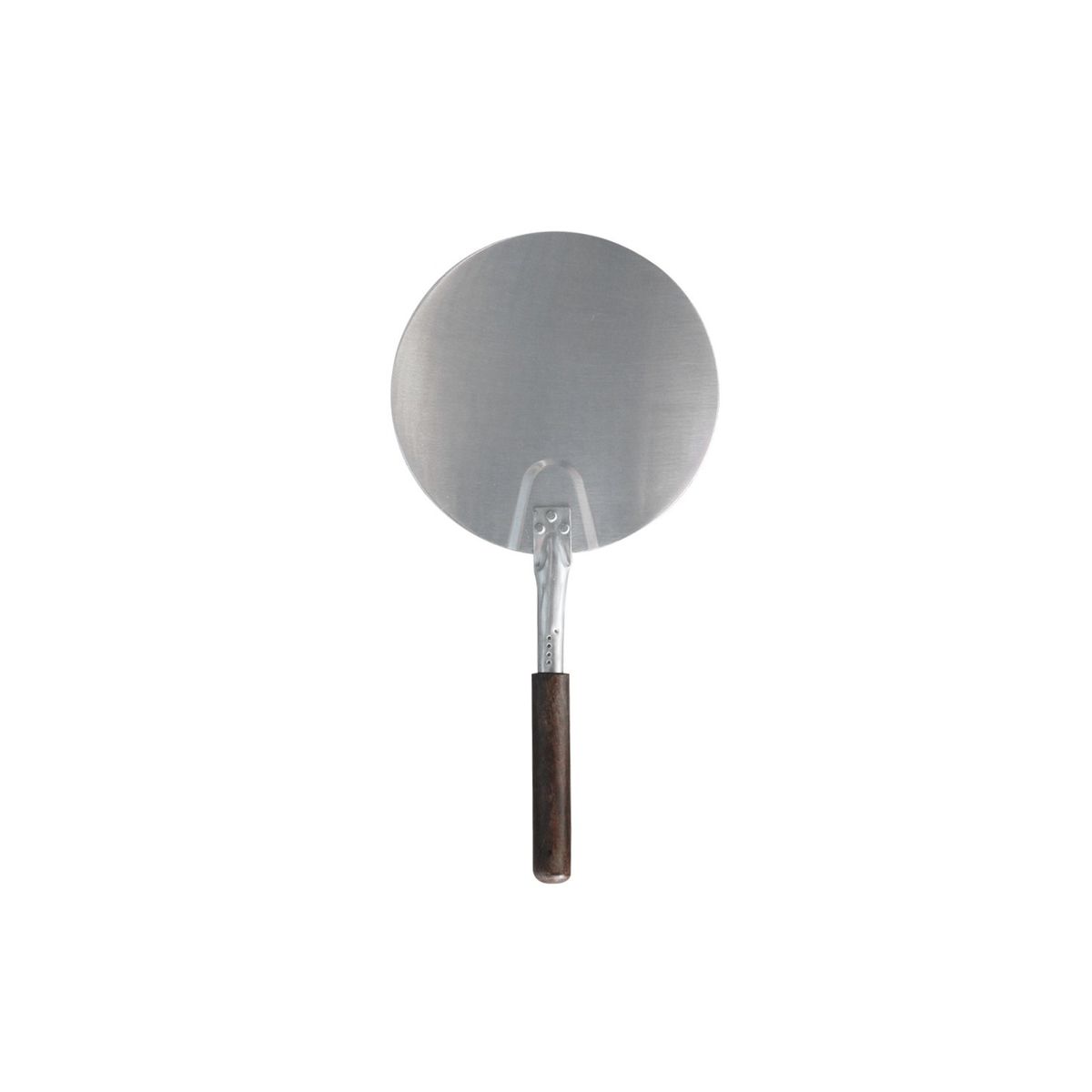 IMAHE - PALA PIZZA REDONDA 30 CM. ACERO INOX CON MANGO 23 CM IMAHE