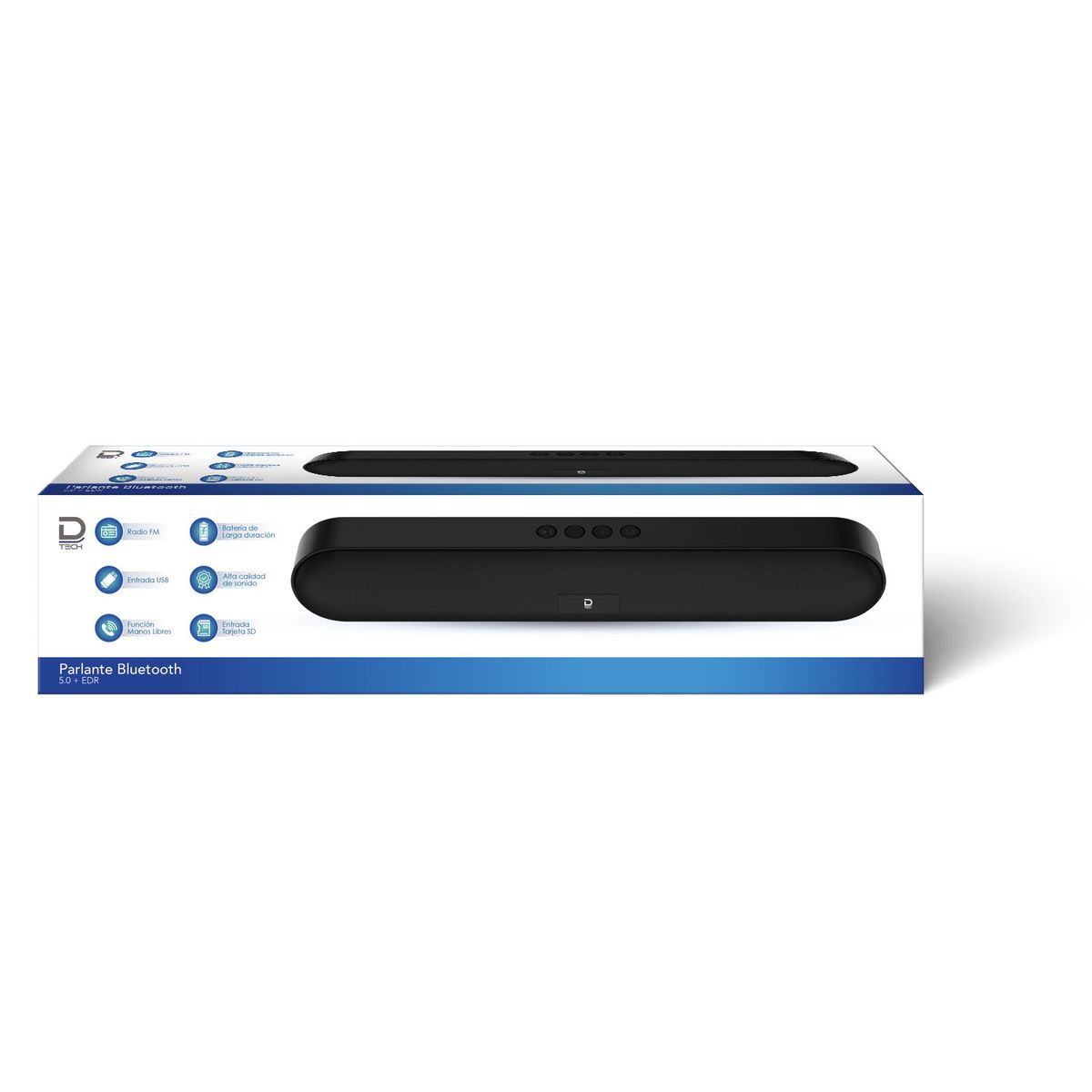 DATACOM - Parlante Bluetooth 5.0 + EDR Negro