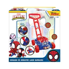 MARVEL - Máquina Lanzador De Burbujas Arrastre Spidey