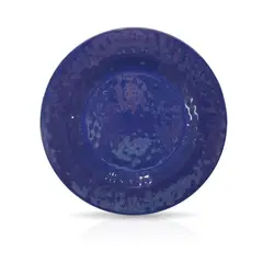 PRONOBEL - Plato De Fondo Azul 27 Cm Martillado 260 G Dhogar