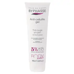 BYPHASSE - Gel Anticelulítico Body Seduct Té Rojo Y Uva 250 Ml