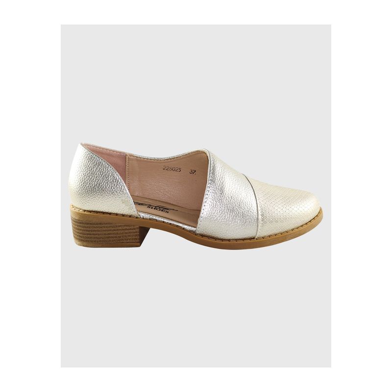 DINASTELLA - Zapato bajo abierto Dorado
