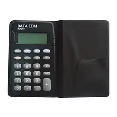 DATACOM - Calculadora Bolsillo 8 Dígitos C900 Negro Pila